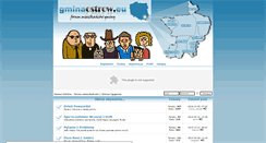 Desktop Screenshot of gminaostrow.eu